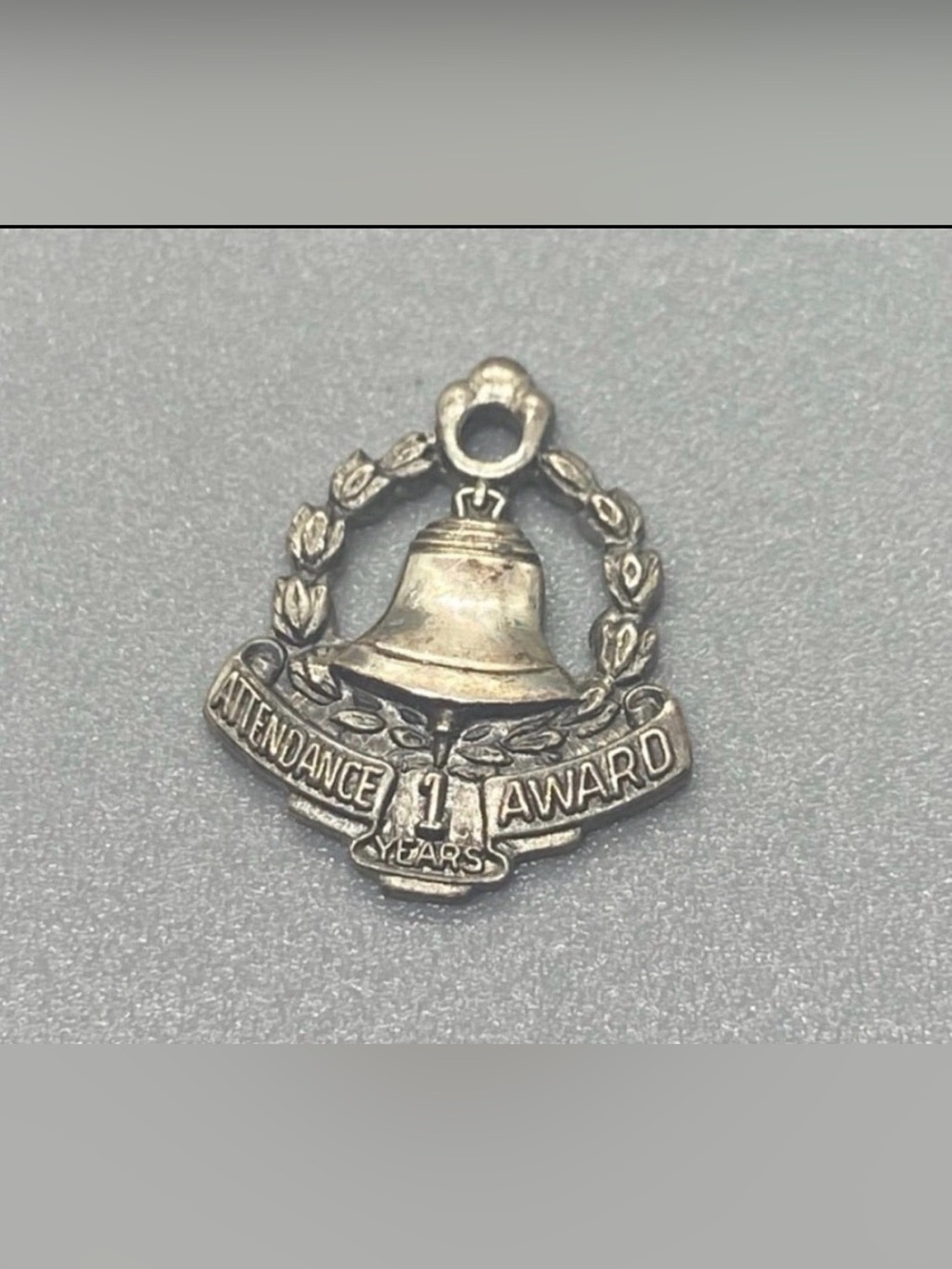 Liberty Bell Sterling Silver Charm Pendant #6962